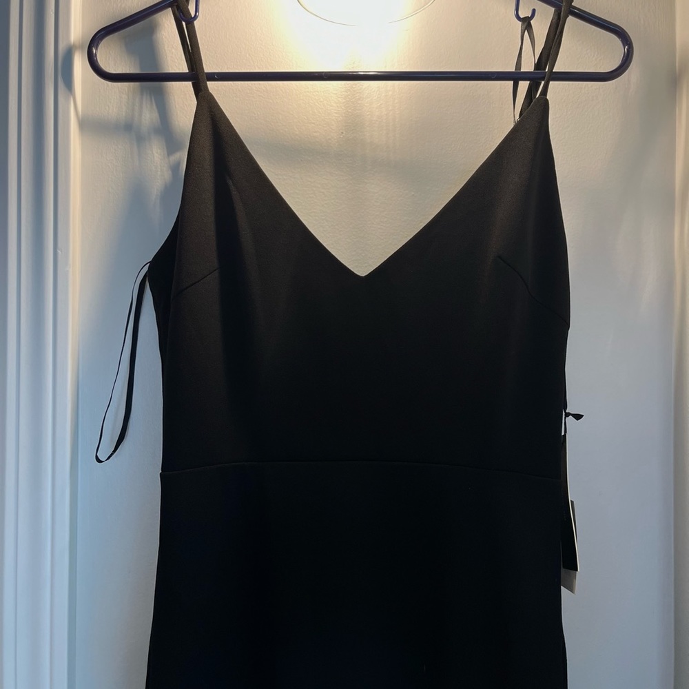 Lulus NWT Infinite Glory Black Maxi S - Picture 3 of 5